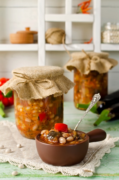 Fagioli Con Melanzane