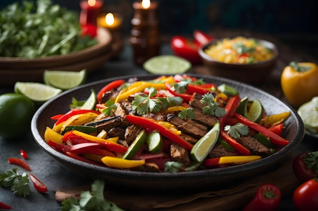 Fajita di verdure