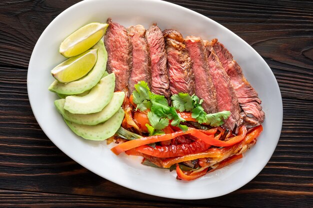 Fajitas di bistecca frizzante