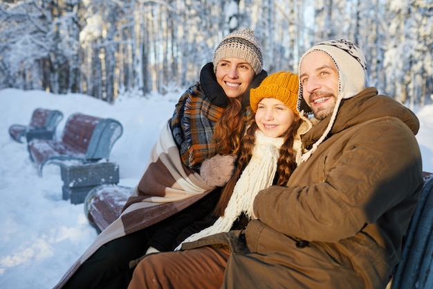 Famiglia gioiosa a Winter Park