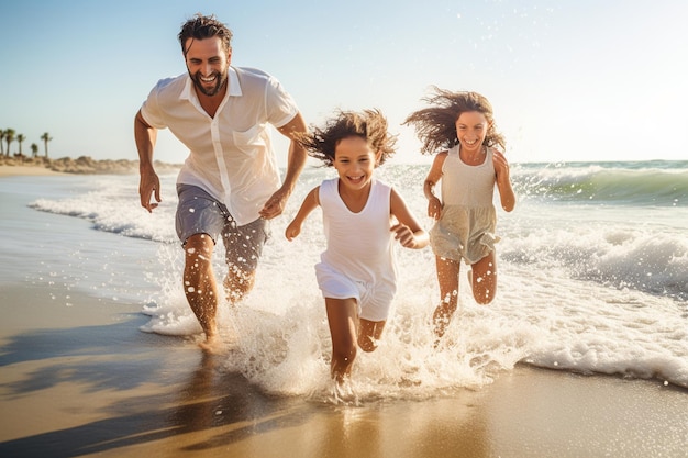 Family_Arrival_Tranquil_Beach_Vacation