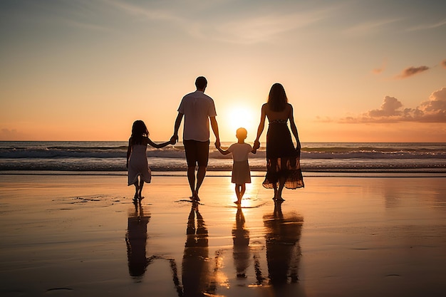 Family_Arrival_Tranquil_Beach_Vacation