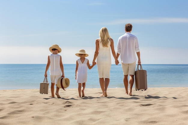 Family_Arrival_Tranquil_Beach_Vacation