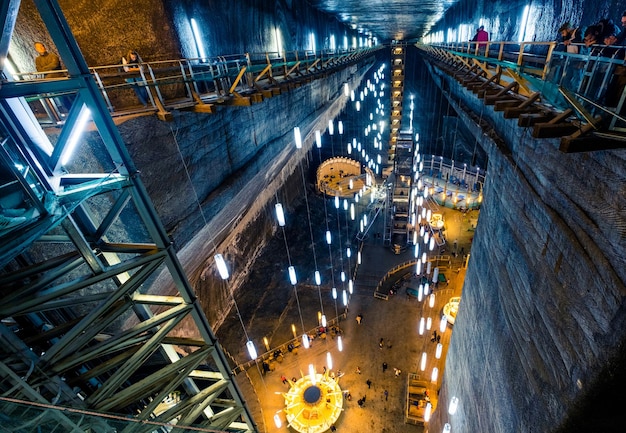 Famosa Salina Turda in Romania