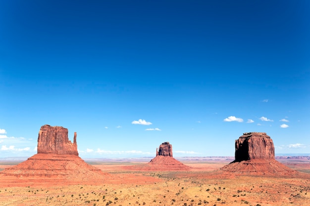 Famosa vista della Monument Valley, Utah, USA.