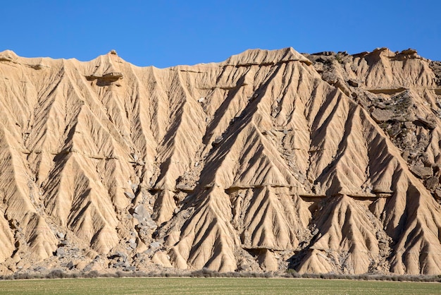 Famoso paesaggio al Parco Nazionale di Bardenas Reales, Navarra, Spagna