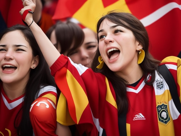 fan di calcio femminili