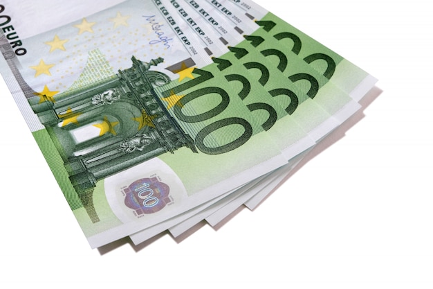 Fan stack di banconote da 100 Euro