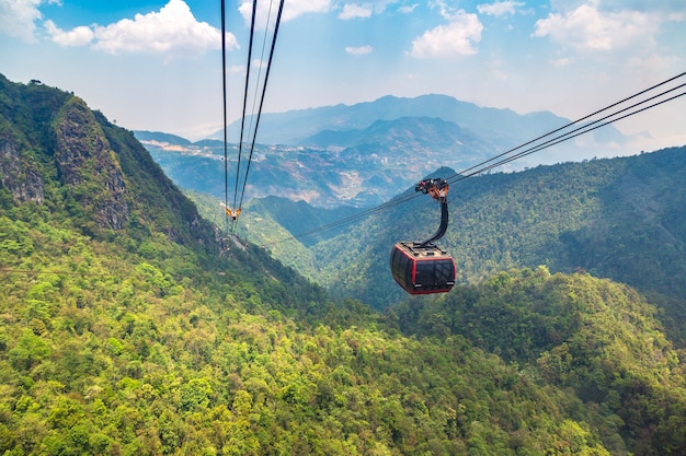 Fancipan Funivia di Sapa, Lao Cai, Vietnam