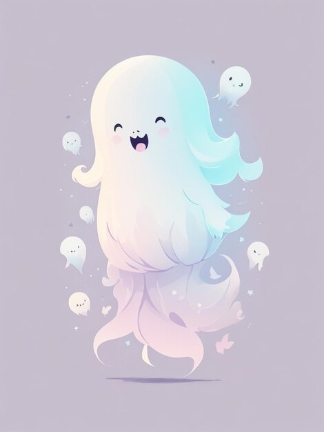 Fantasma carino d'arte