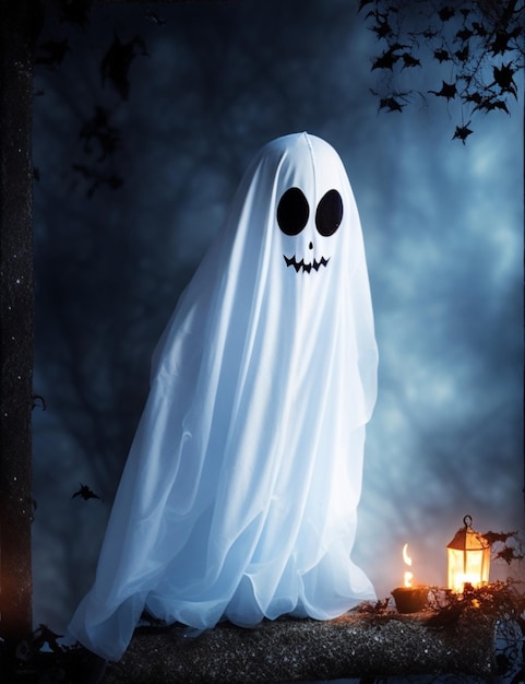 Fantasma spaventoso di Halloween