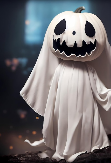 Fantasma spaventoso halloween