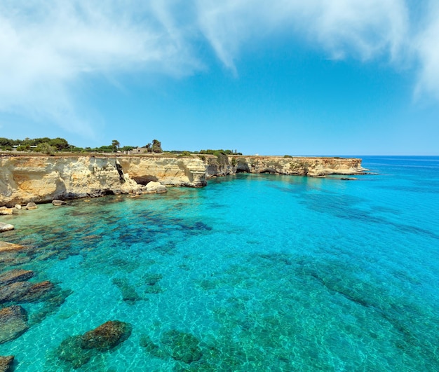 Faraglioni a Torre Sant Andrea Italia