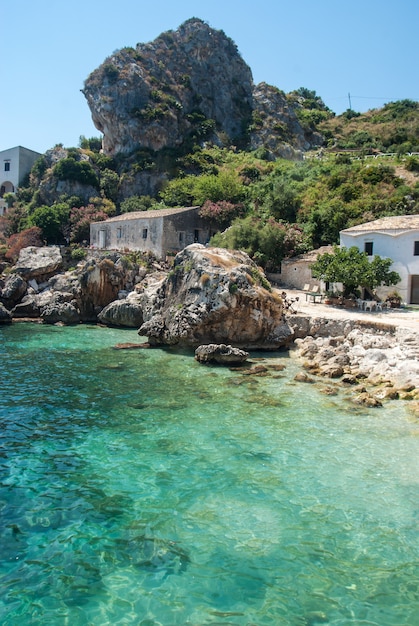 Faraglioni e Tonnara a Scopello, Sicilia, Italia