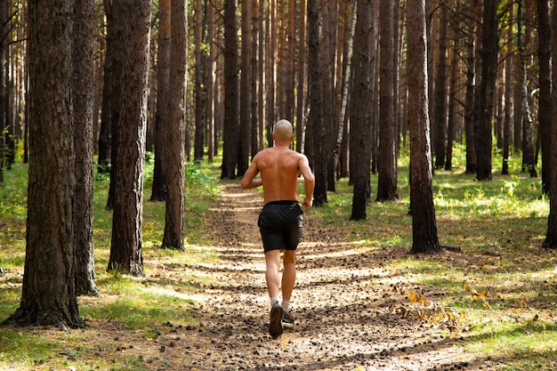 Fare jogging nel parco