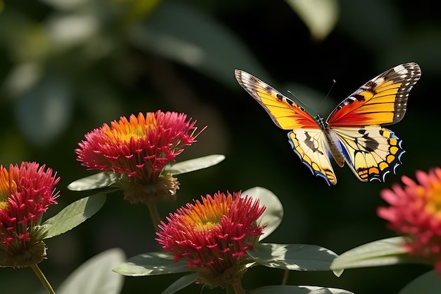 farfalla colorata