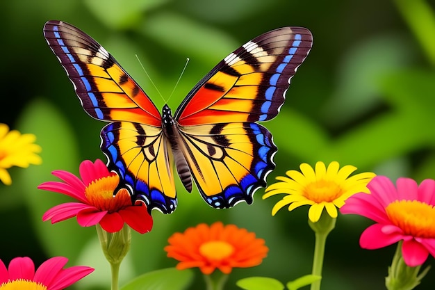 farfalla colorata