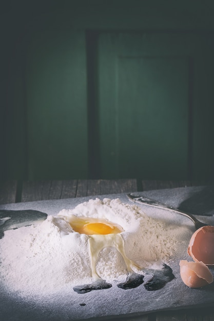 Farina e uova