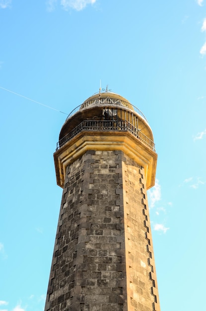 Faro a Western Place delle Isole Canarie Faro de Orchilla punto del primo meridiano fino al 1894