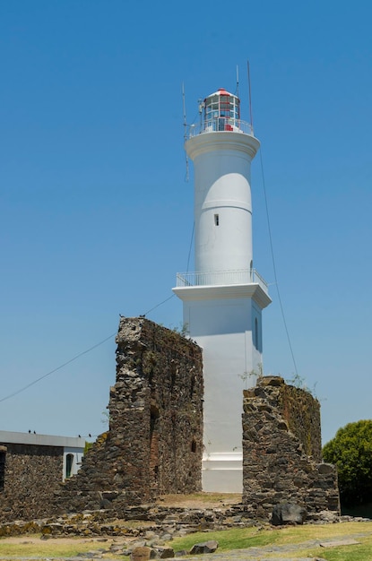 Faro di Colonia del Sacramento in Uruguay importante museo della città