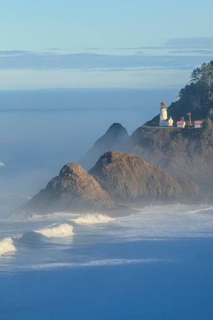 Faro di Heceta Head Oregon USA