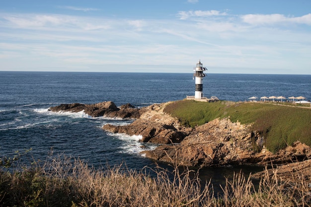 Faro di Ribadeo nel nord della Spagna