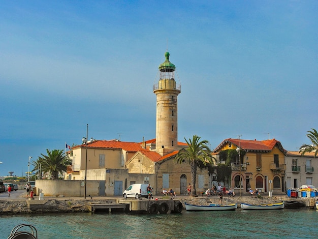 Faro sulla riva di Le Grau-du-Roi