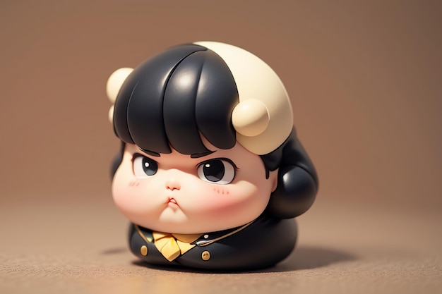 Fat Boy Cartoon Character Styling Anime Style Fat Wallpaper Background Model Character Rendering