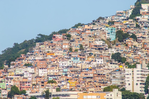 Favela Vidigal a Rio de Janeiro