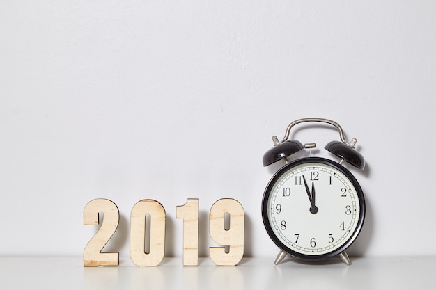 Felice anno nuovo 2019 concetto