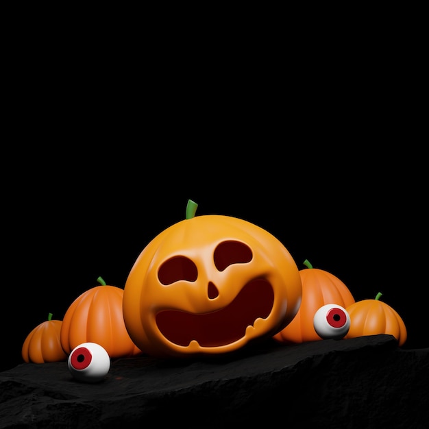 Felice design di banner di halloween