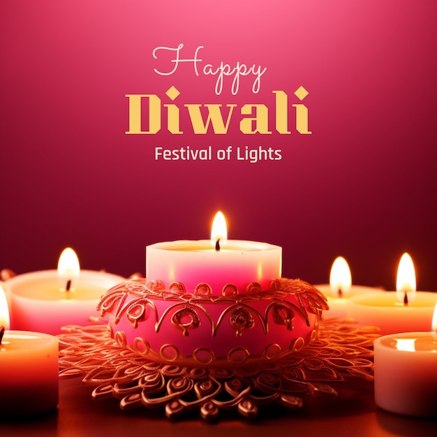 Felice Diwali Festival Post Design