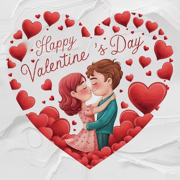 Felice Giornata di San Valentino, coppia