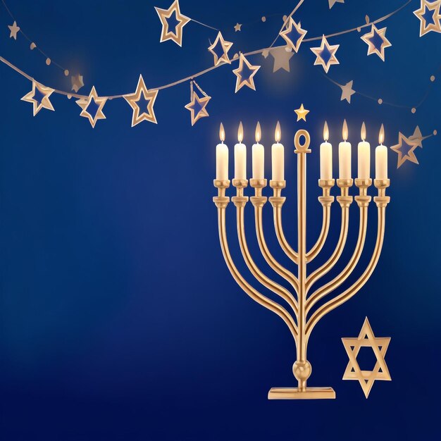 Felice Hanukkah star david immagini di sfondo collezioni di carte da parati carine ai generate