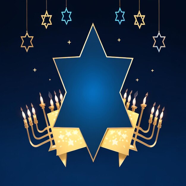 Felice Hanukkah star david immagini di sfondo collezioni di carte da parati carine ai generate