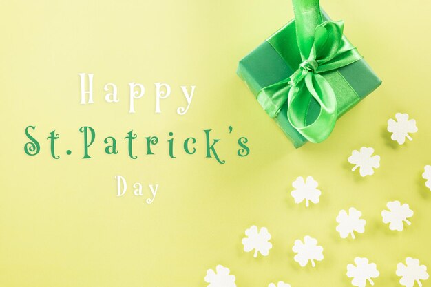 Felice il giorno di San Patrizio decorazione concetto di sfondo