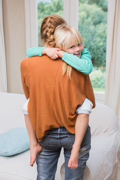 Felice madre e figlia insieme