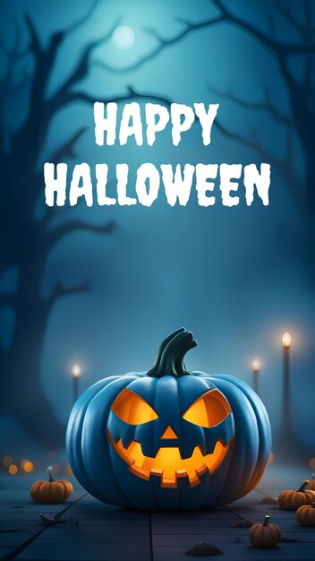 Felice poster di Halloween o design di banner