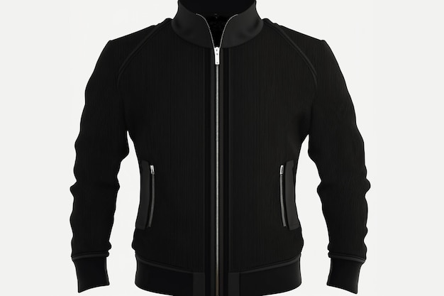 Felpa Full zip Manica raglan Con colletto e polsini