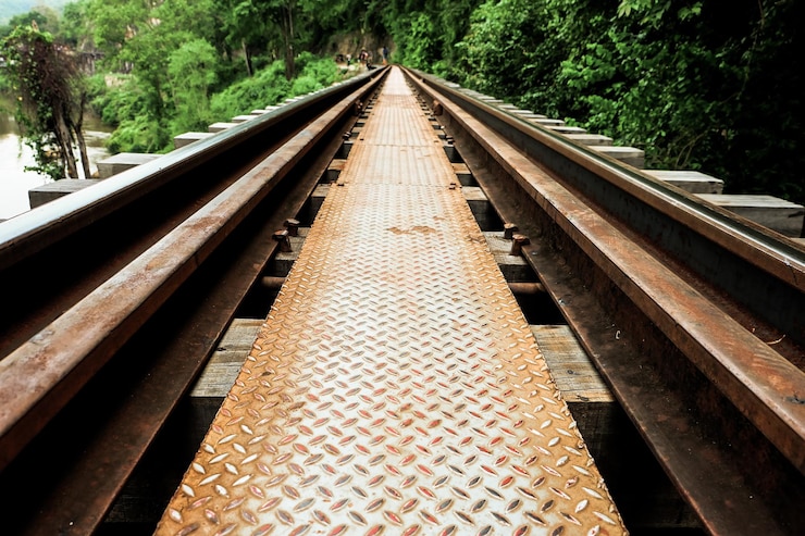 Foto ferrovia e ferrovia della morte