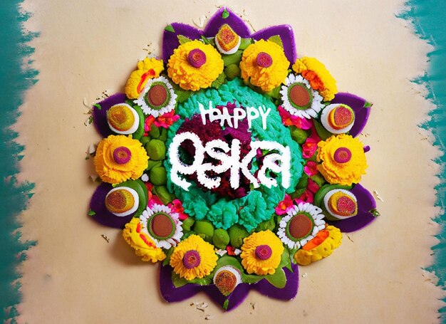 Festa dell'India meridionale Happy Onam