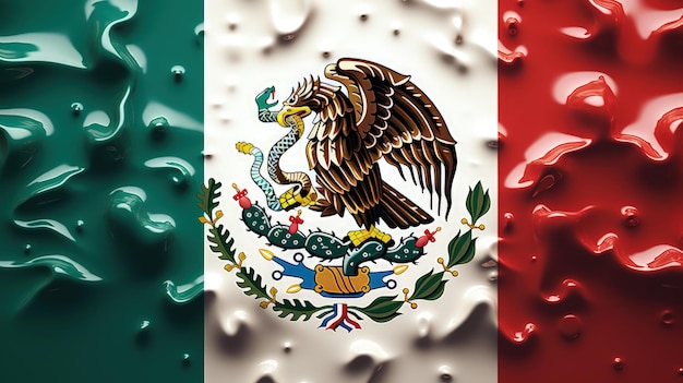 Festa dell'indipendenza messicana per il testo dello spazio di copia banner Rivoluzione messicana