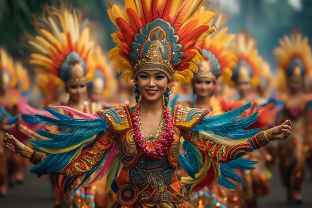 Festa di celebrazione indonesiana