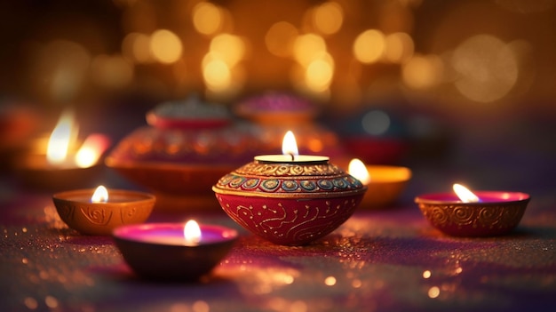 Festa tradizionale indiana di Diwali Holiday