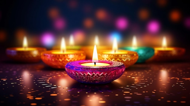 Festa tradizionale indiana di Diwali Holiday