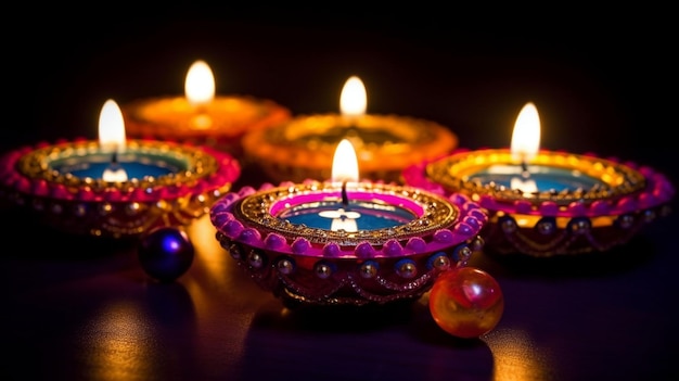 Festa tradizionale indiana di Diwali Holiday