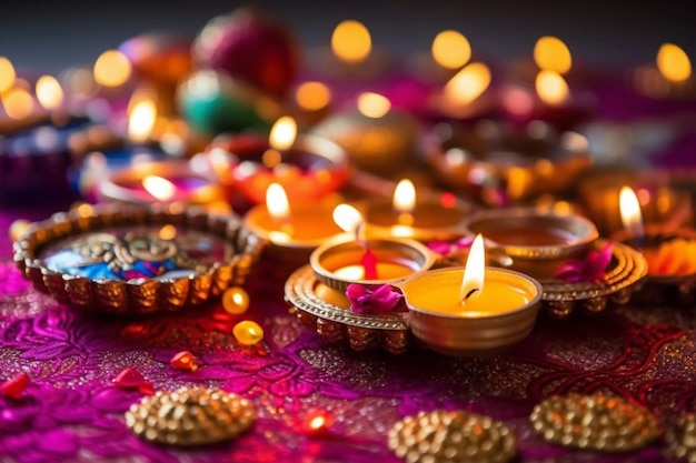 Festa tradizionale indiana di Diwali Holiday