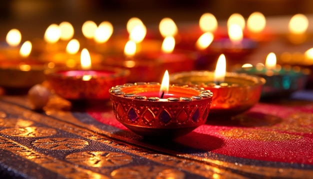 Festa tradizionale indiana di Diwali Holiday