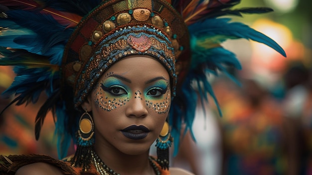 Feste colombiane attraverso gli occhi dell'immaginazione Accattivanti fotografie magiche e vibranti