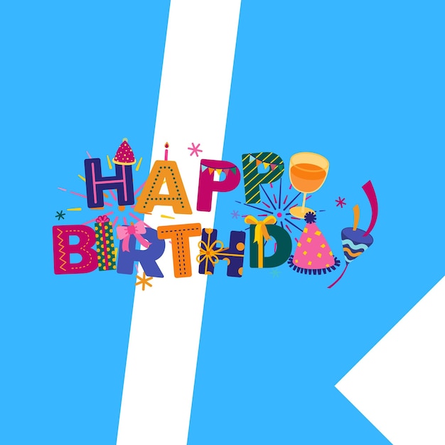 Festeggia con stile Poster di compleanno vivaci per tutti